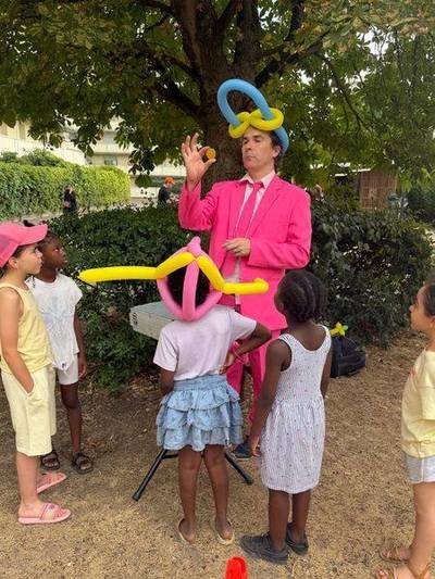 Sculpture de ballons, Monsieur Sucre